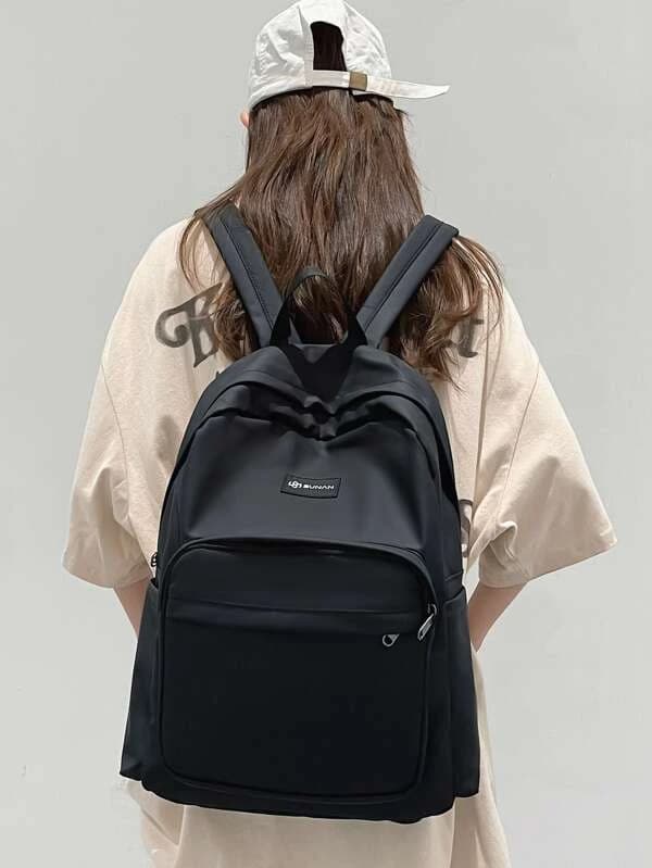 กระเป๋าเป้ คลาสสิค แพทช์ ตัวอักษร  ll-94
